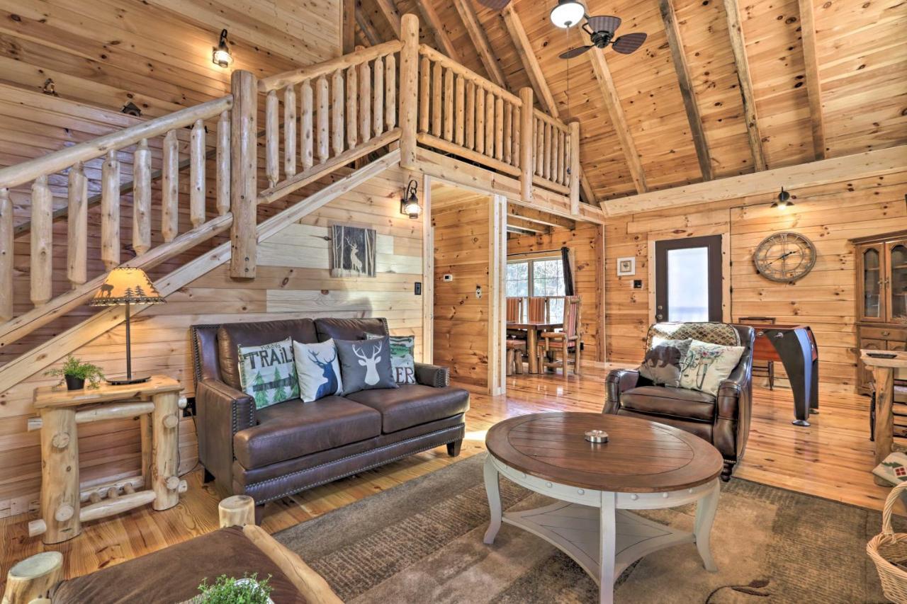 Gatlinburg Cabin With Loft And Game Room 1 Mi To Town Kültér fotó
